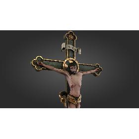 3D模型-3D Medieval Wooden PBR Crucifix